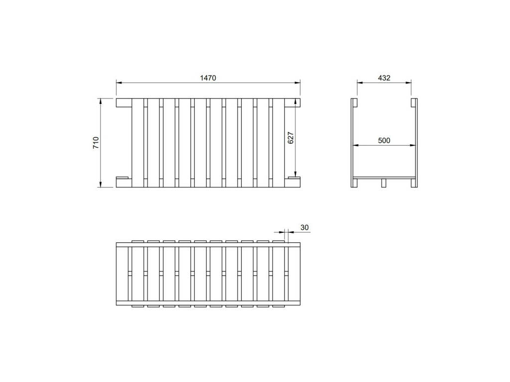 Pont Madison pour jeux de société MA803451