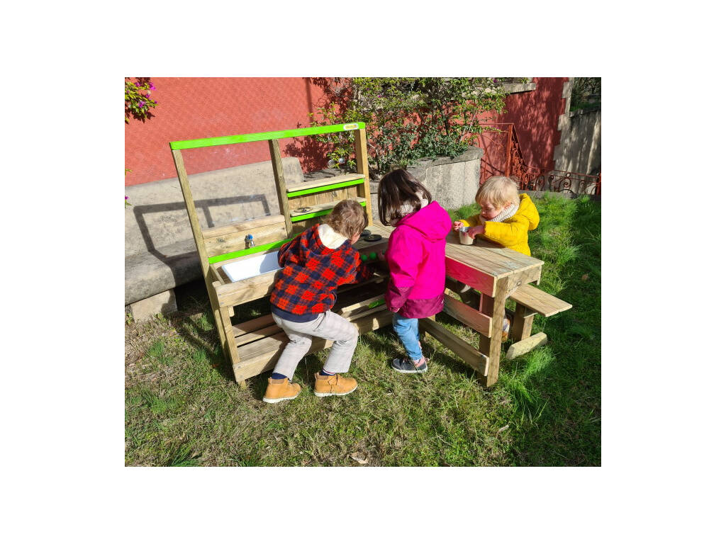 Cocina Madera de Exterior Tasty Delicious Masgames MA600625