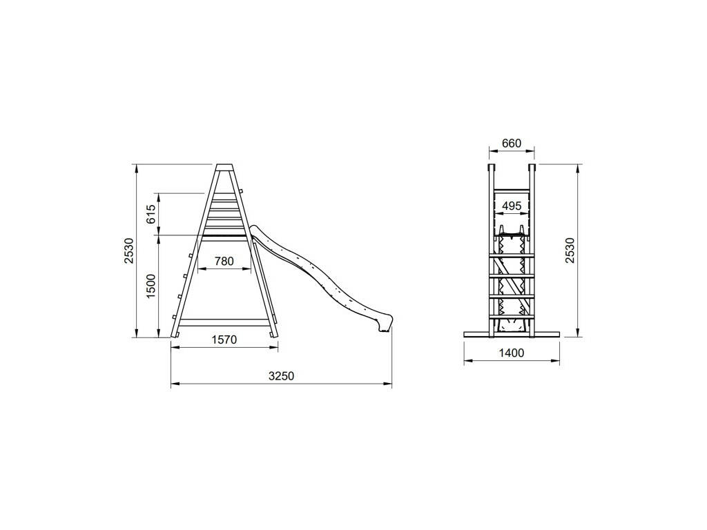 Toboggan Mola XL Masgames MA600030