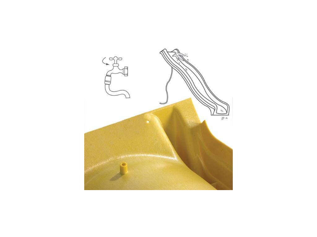Rampe de tobogan Vert Lima 1,2 m. Masgames MA604169