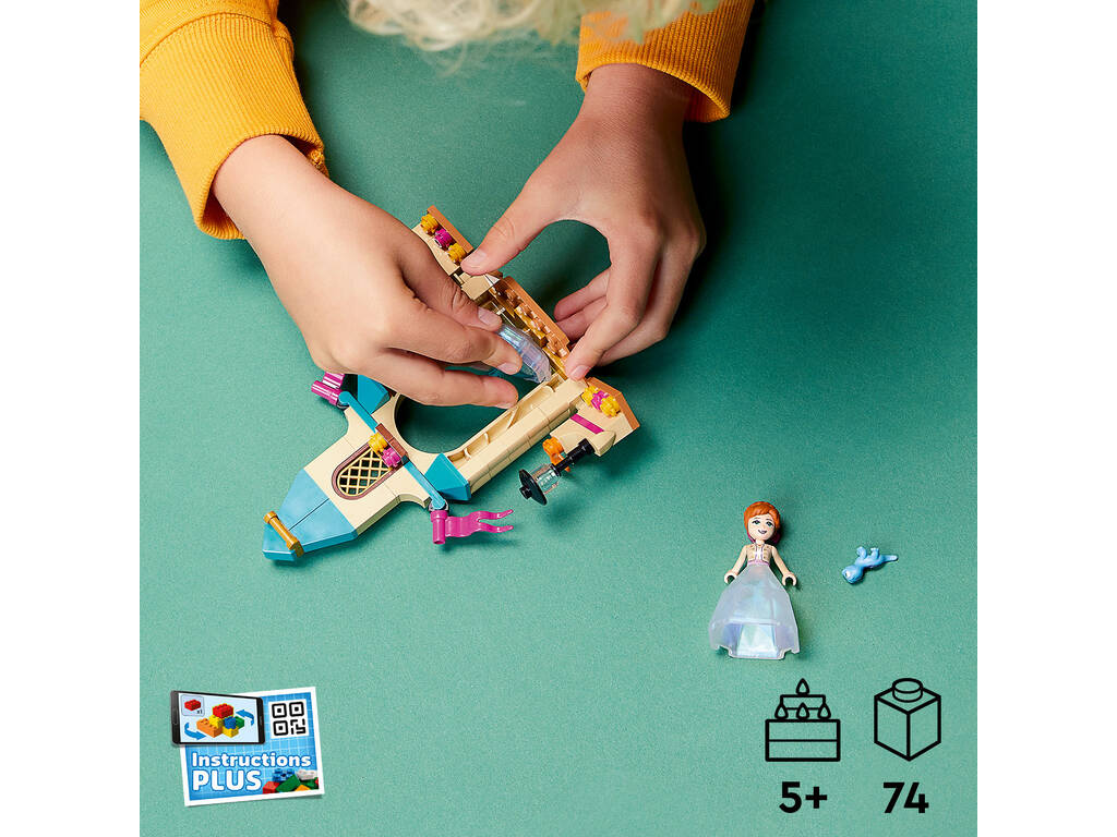 Lego Disney Frozen Patio del Castillo de Anna 43198
