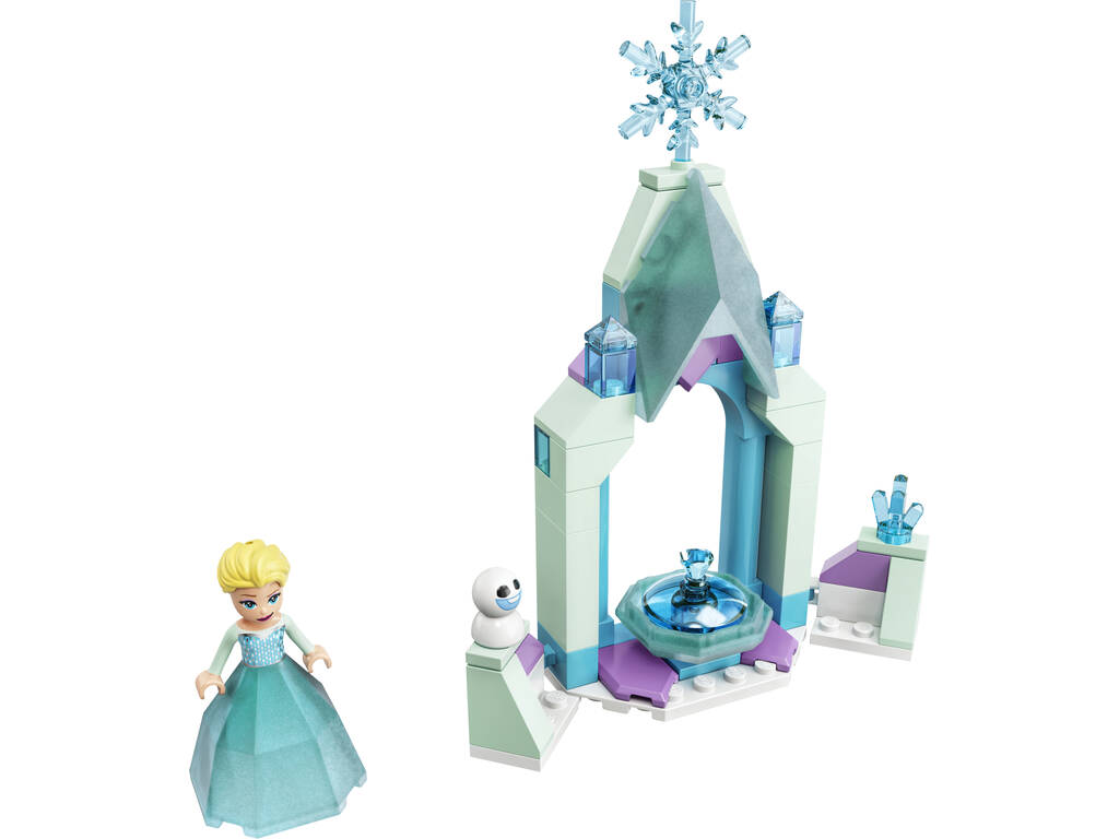 Lego Disney Frozen Cortile del Castello di Elsa 43199
