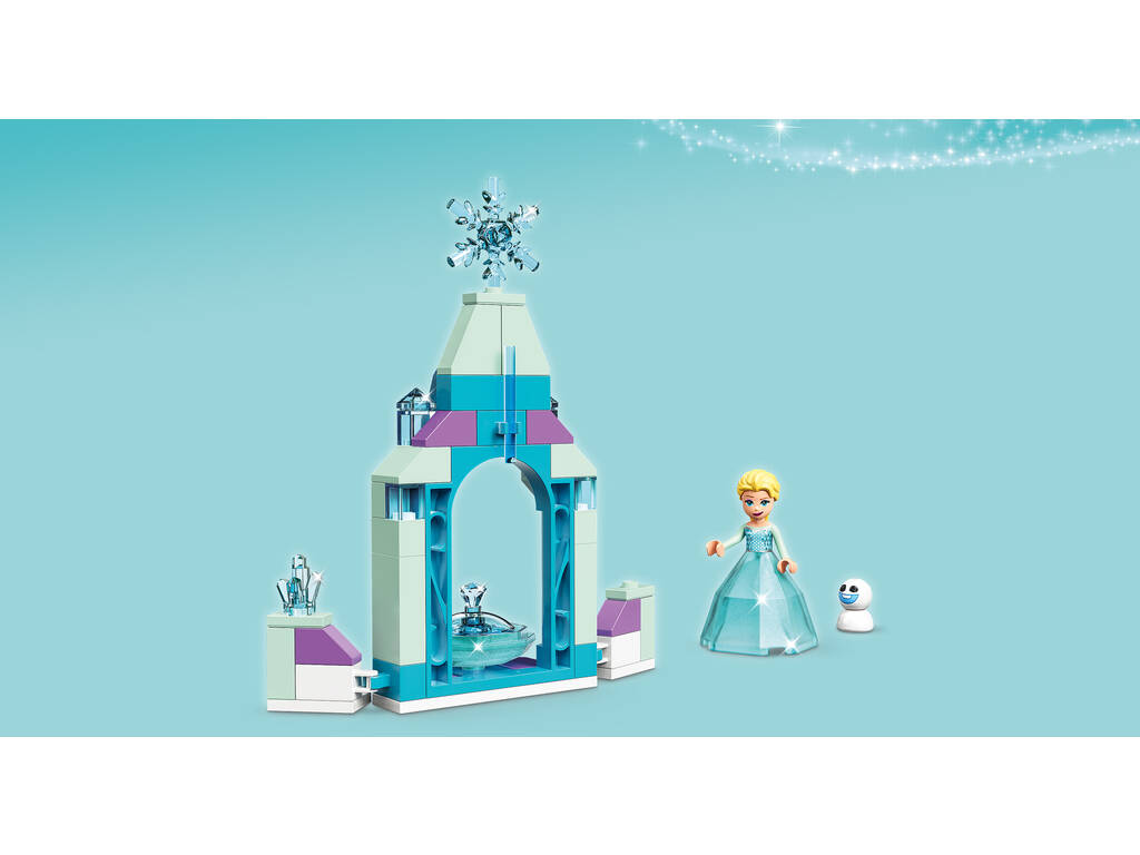 Lego Disney Frozen Cortile del Castello di Elsa 43199