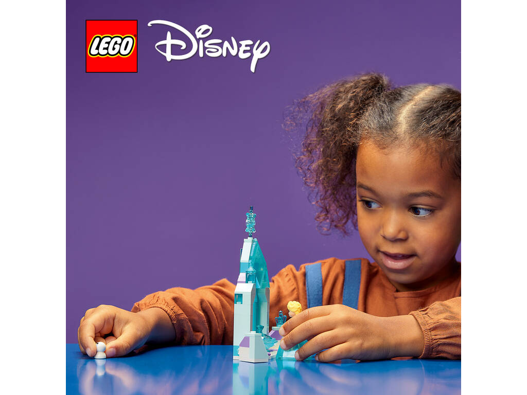 Lego Disney Frozen Cortile del Castello di Elsa 43199