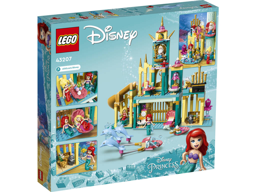 Lego Disney Palazzo Subacqueo di Ariel 43207