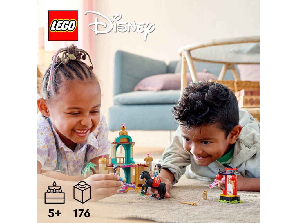 Lego Disney Princesse Jasmine et Mulan Aventure 43208