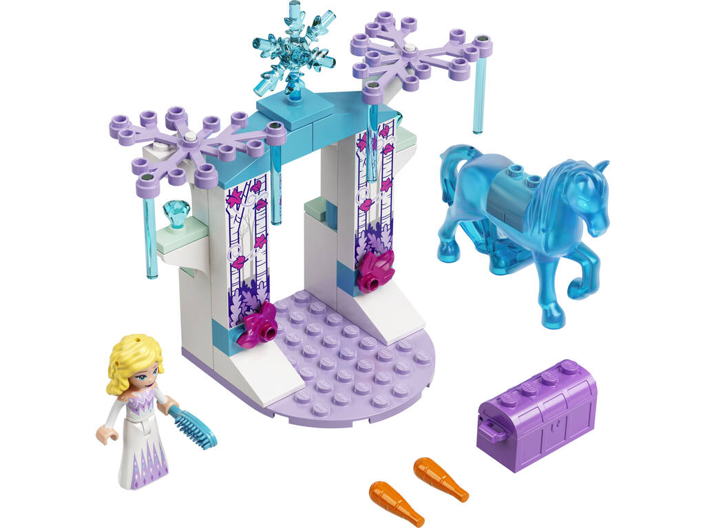 Lego Disney Frozen Elsa e la stalla di ghiaccio di Nokk 43209