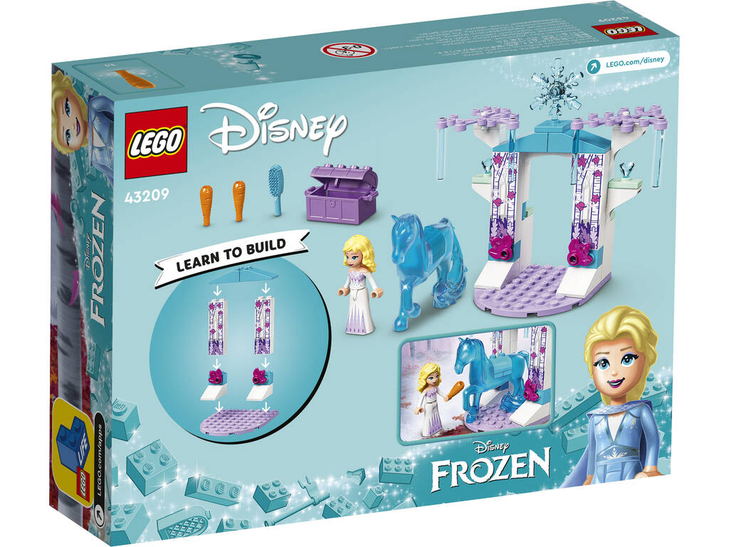 Lego Disney Frozen Elsa e la stalla di ghiaccio di Nokk 43209