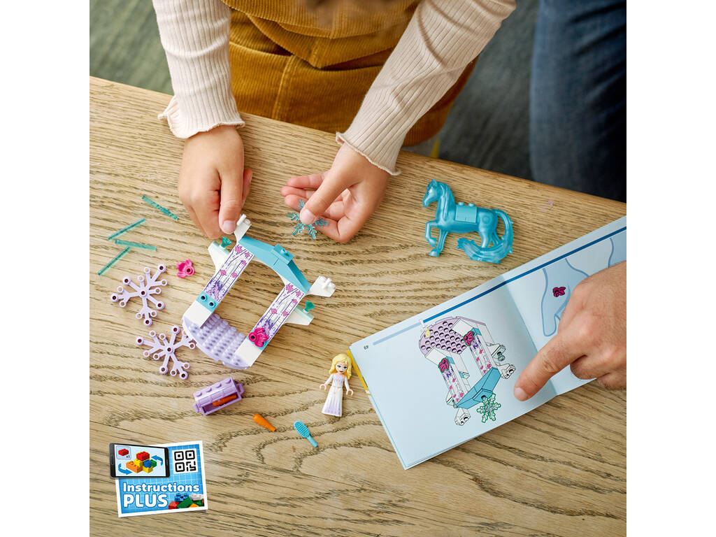 Lego Disney Frozen Elsa e la stalla di ghiaccio di Nokk 43209