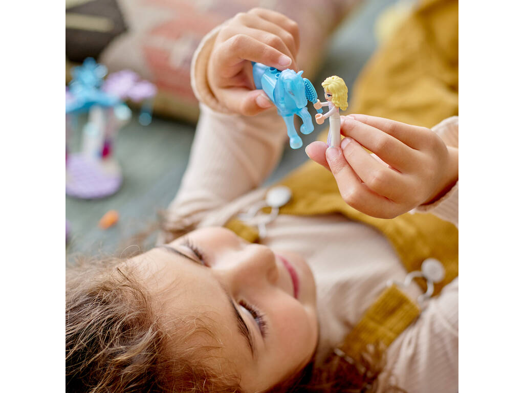 Lego Disney Frozen Elsa e la stalla di ghiaccio di Nokk 43209