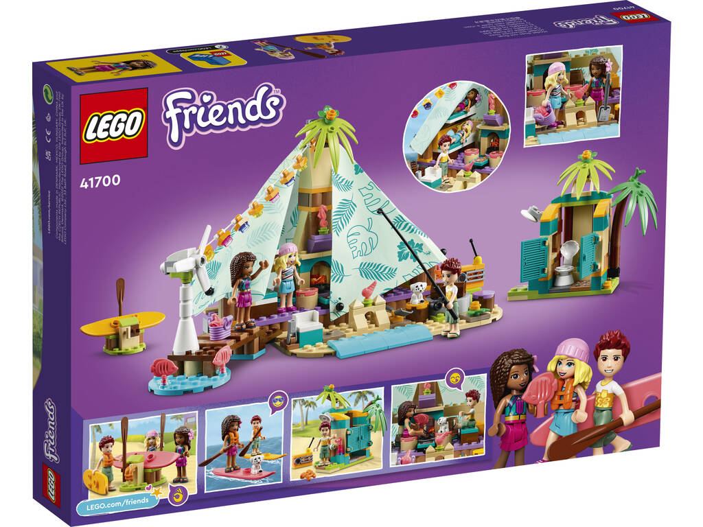 Lego Friends Glamping en la Playa 41700