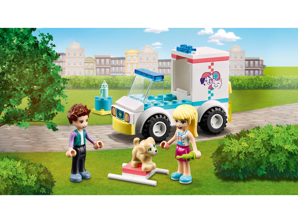 Lego Friends Ambulanza della Clinica per animali 41694