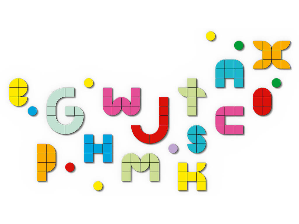 Lego Dots a palate: Lettere 41950