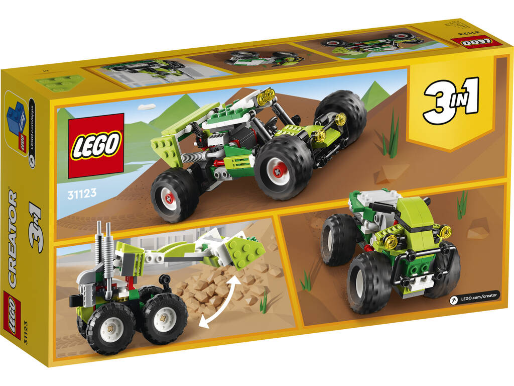 Lego Creator 3 in 1 Buggy fuoristrada 31123