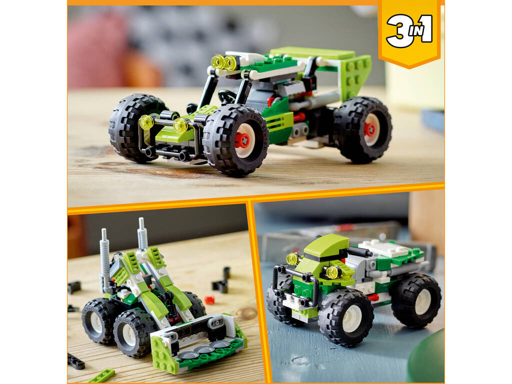 Lego Creator 3 in 1 Buggy fuoristrada 31123