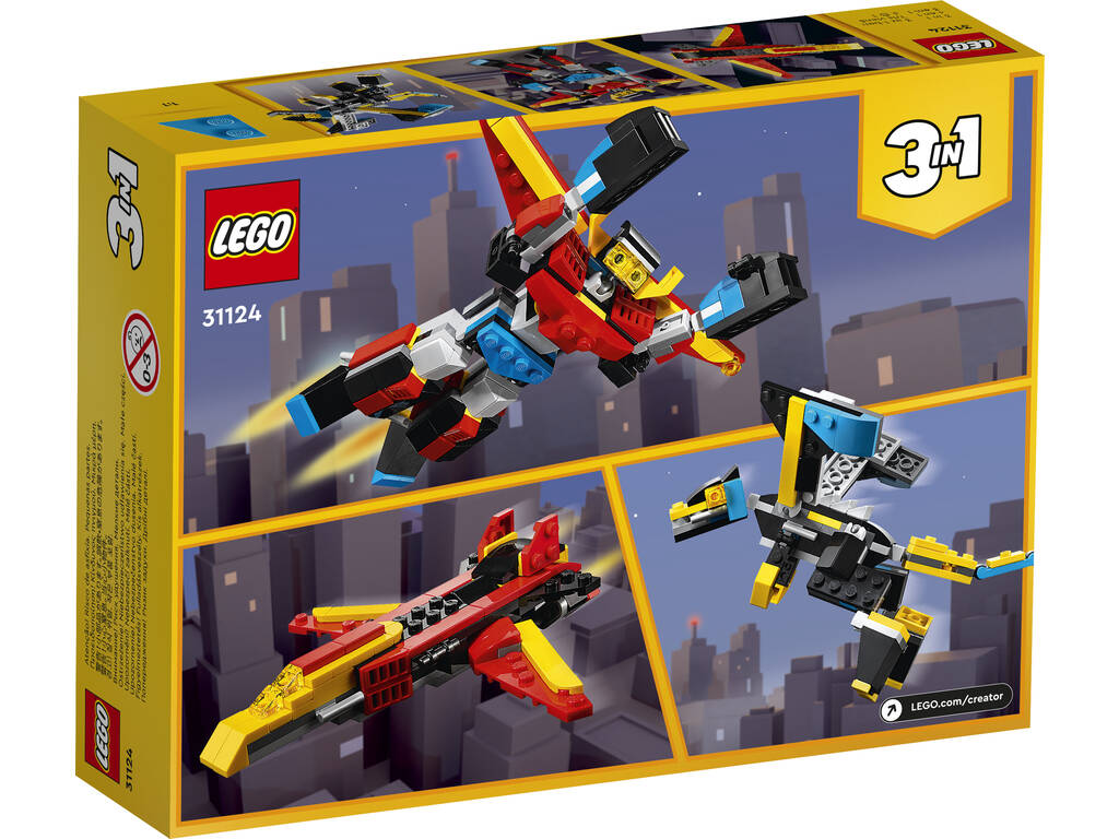 Lego Creator 3 in 1 Robot invincibile 31124