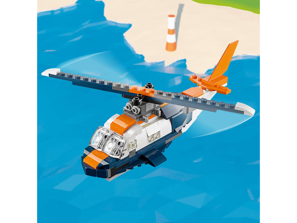 Lego Creator 3 in 1 reattore supersonico 31126