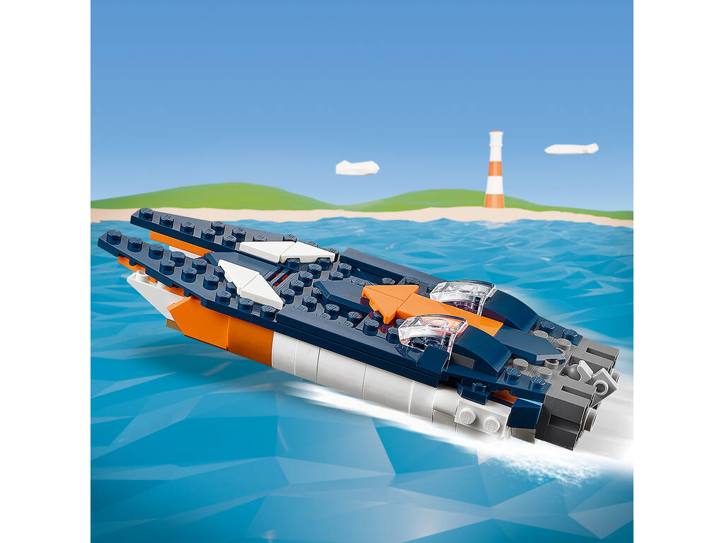 Lego Creator 3 in 1 reattore supersonico 31126