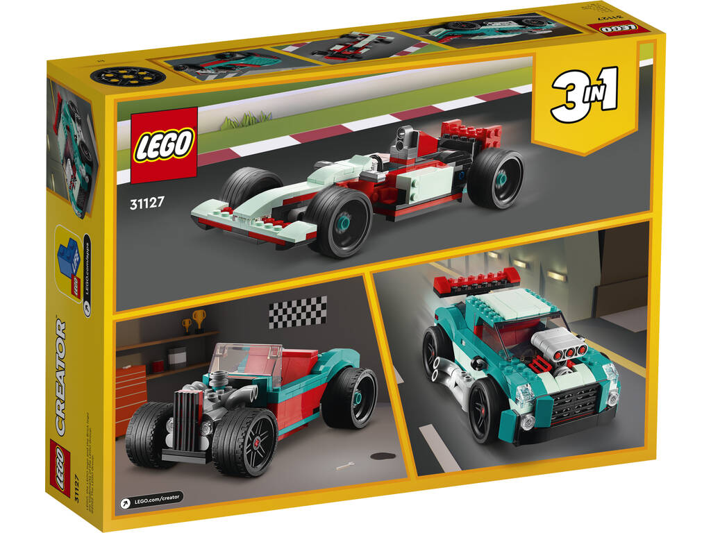 Lego Creator 3 en 1 Deportivo Callejero 31127