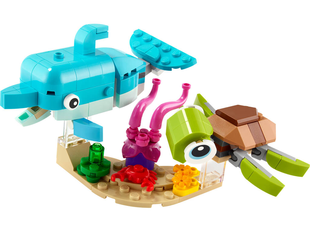 Lego Creator Golfinho e Tartaruga 31128