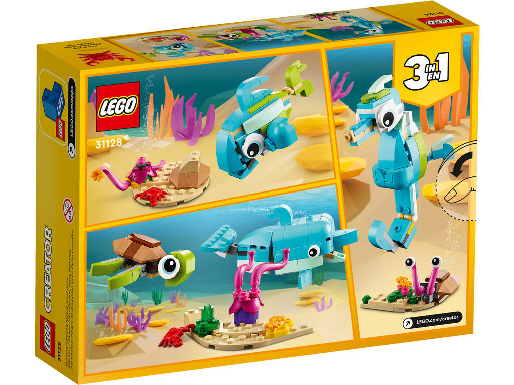 Lego Creator Golfinho e Tartaruga 31128