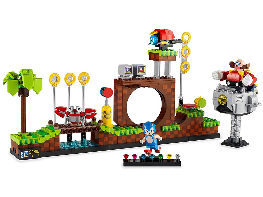 Lego Idee Sonic The Hedgehog Green Hill Zone 21331