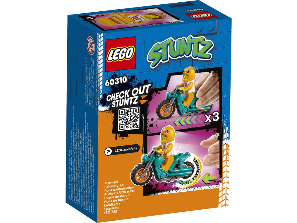 Lego City Stuntz Stunt Bike : Chicken 60310