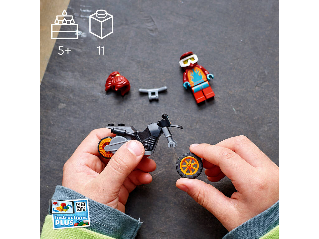 Lego City Stunt Bike antincendio 60311