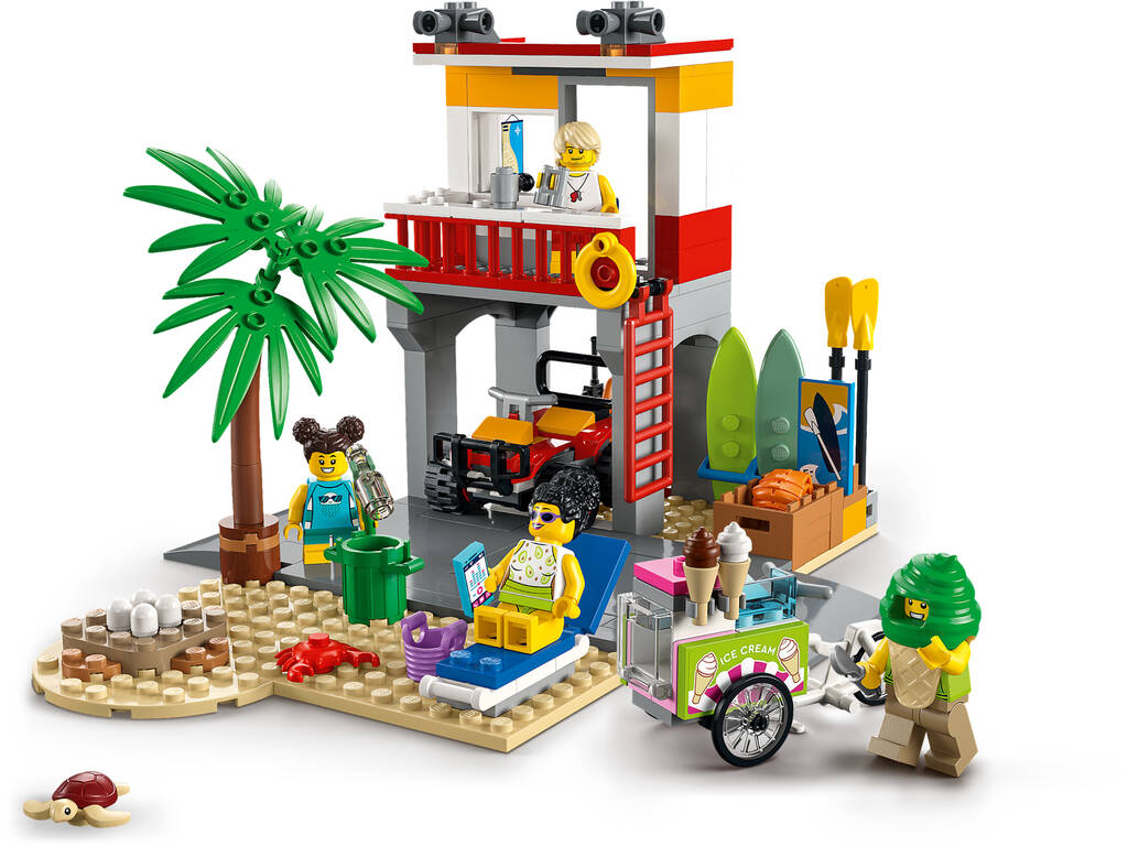 Lego City Base de Salva Vidas na Praia 60328