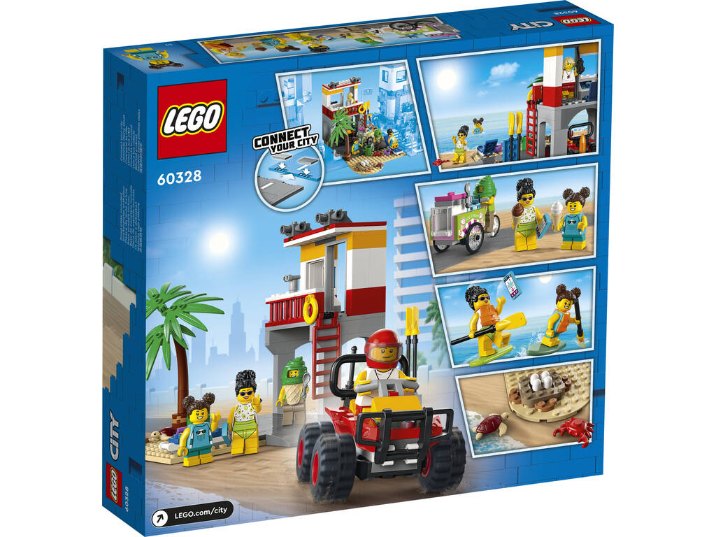 Lego City Base de Salva Vidas na Praia 60328
