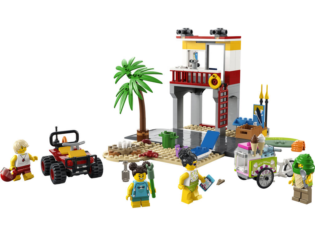Lego City Base de Salva Vidas na Praia 60328
