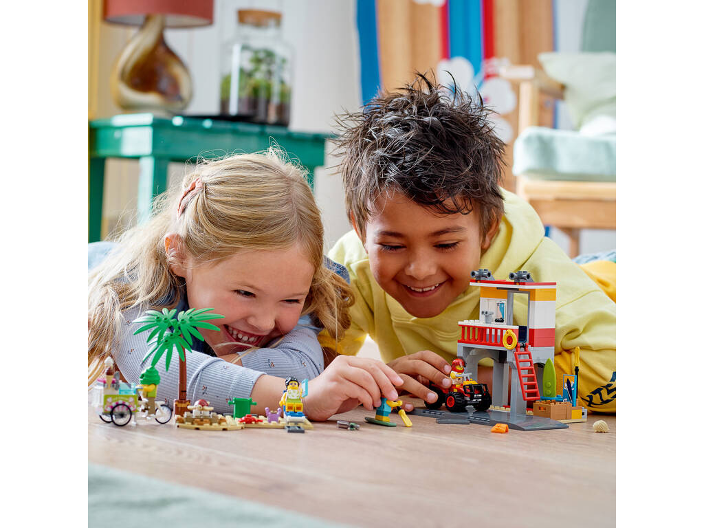 Lego City Base de Salva Vidas na Praia 60328