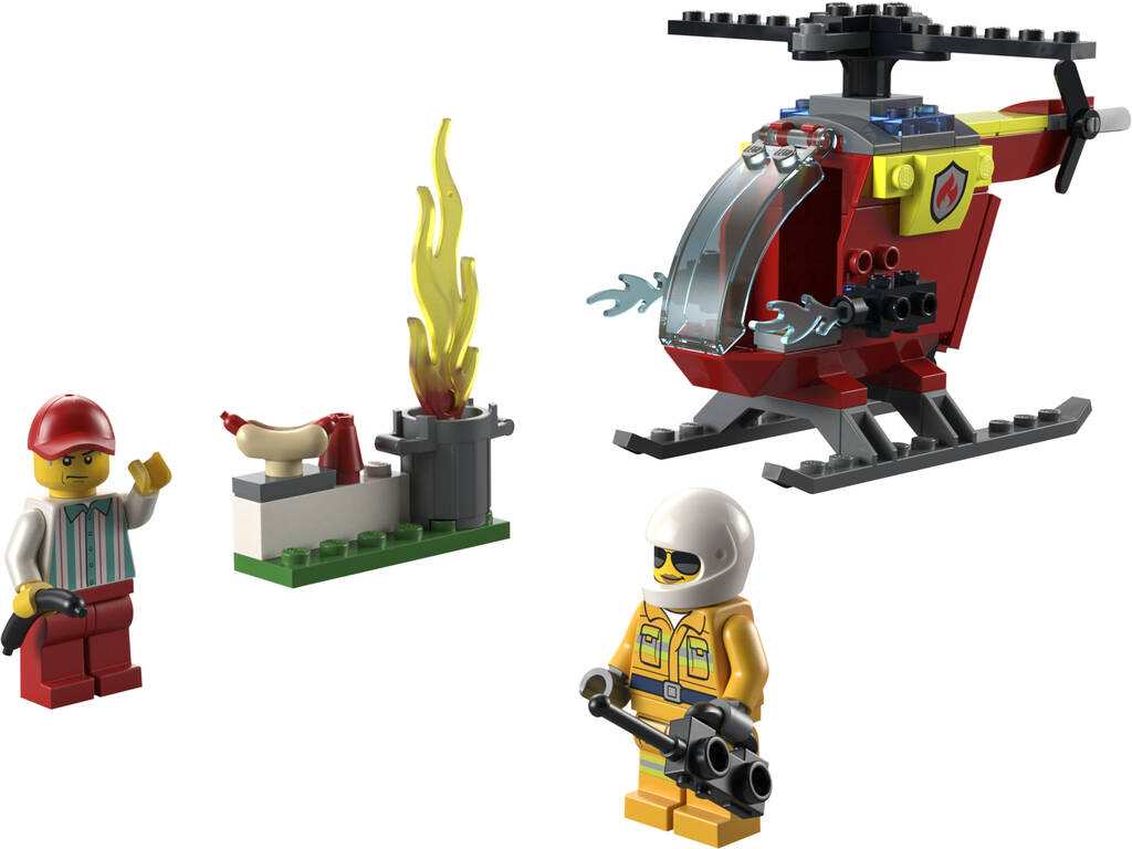 Lego City Hélicoptère de Pompiers 60318