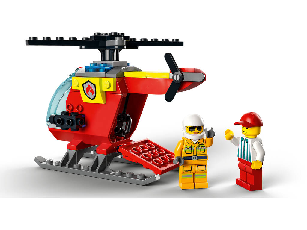 Lego City Hélicoptère de Pompiers 60318