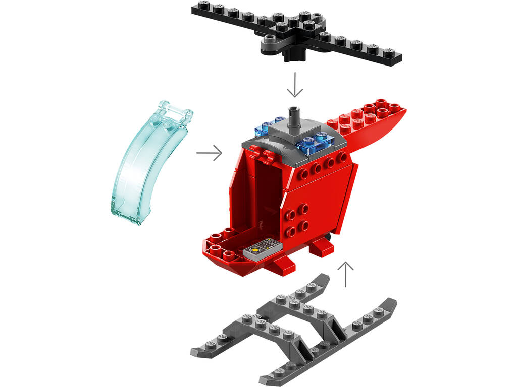 Lego City Hélicoptère de Pompiers 60318