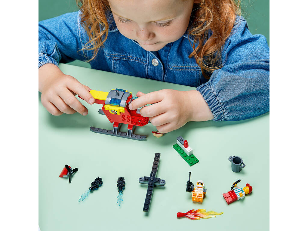 Lego City Hélicoptère de Pompiers 60318