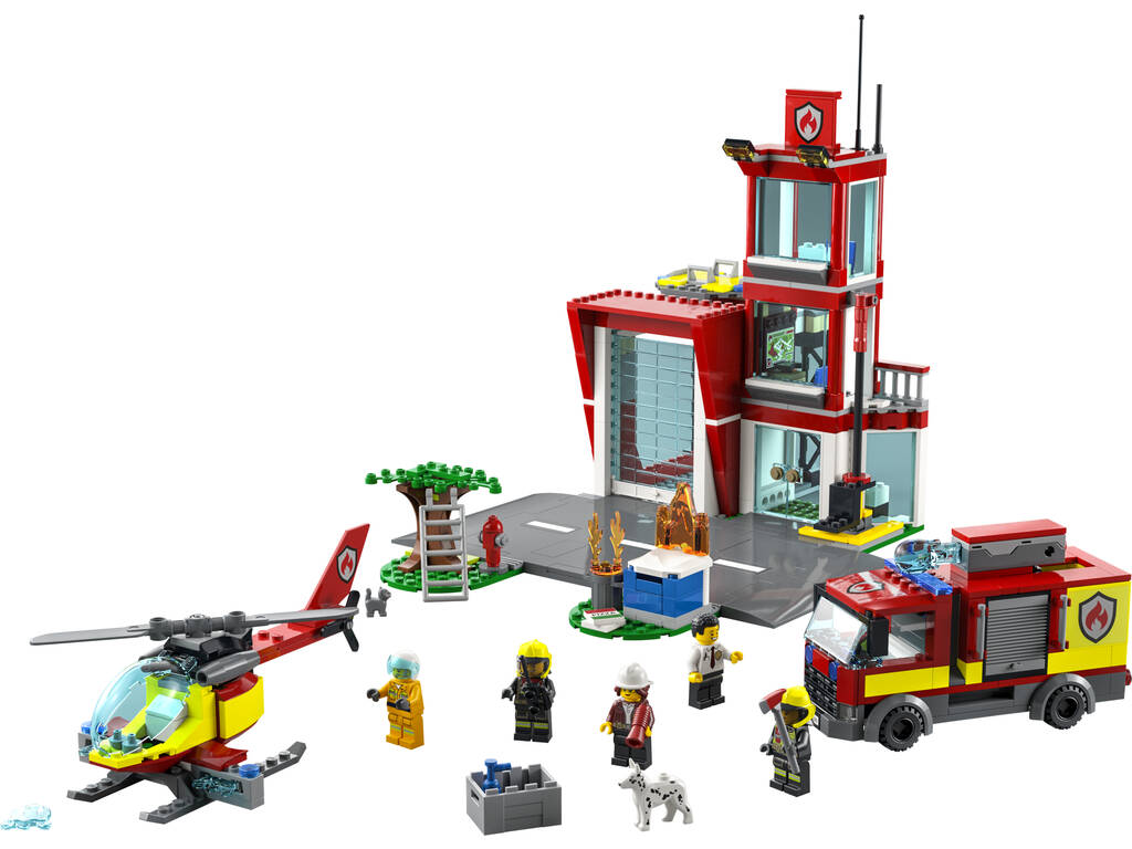 Lego City Parque de Bombeiros 60320