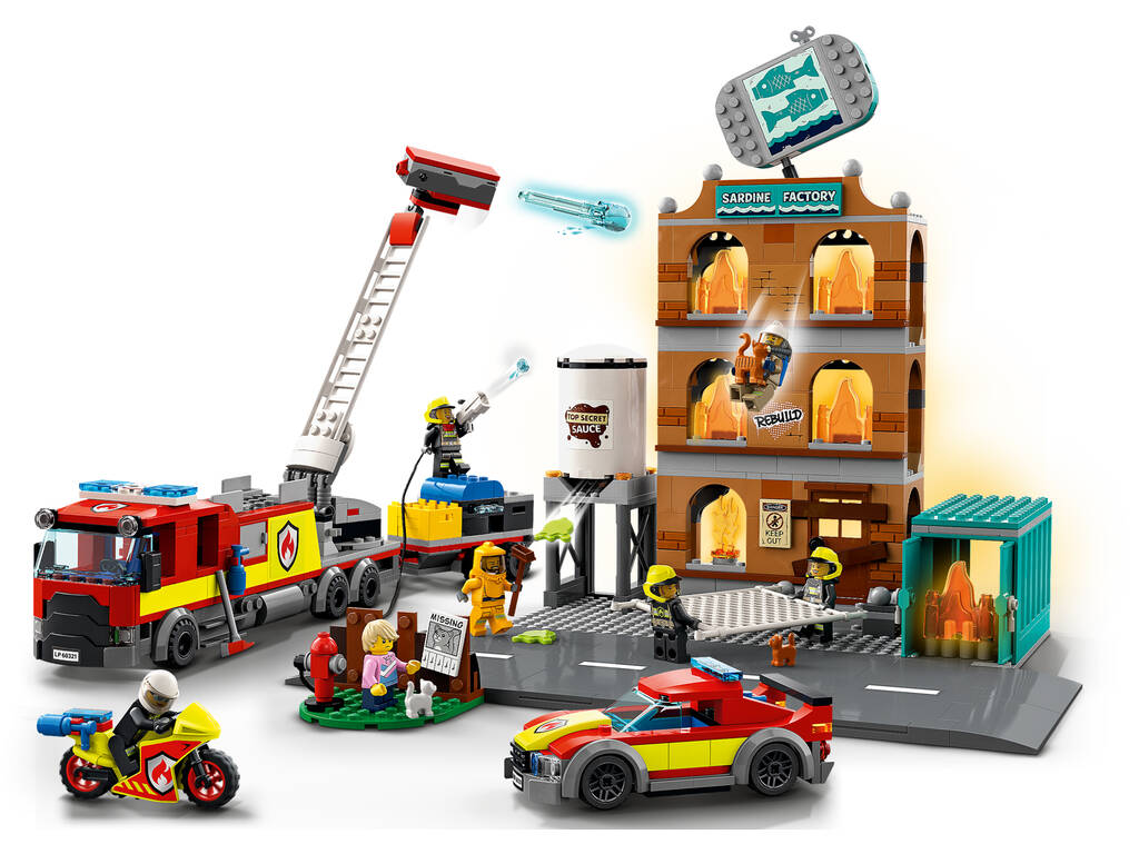 Lego City Corps de Pompiers 60321
