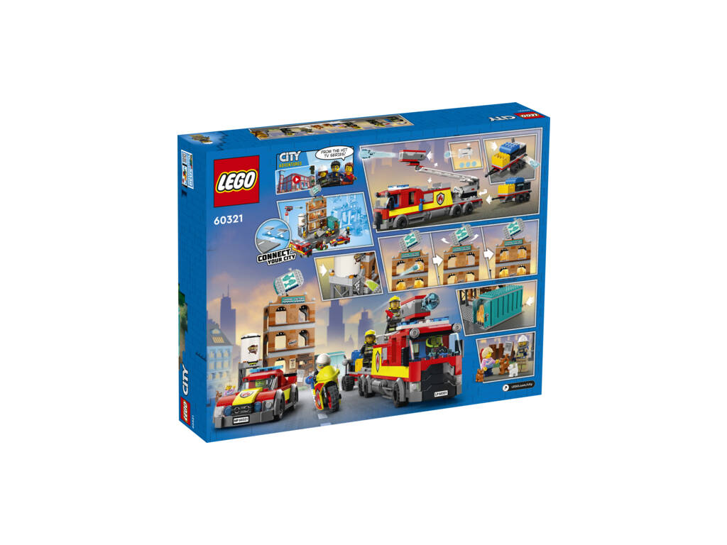 Lego City Corps de Pompiers 60321