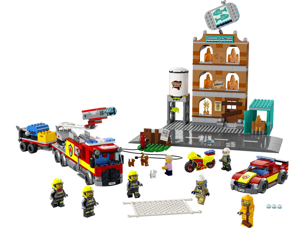 Lego City Corps de Pompiers 60321