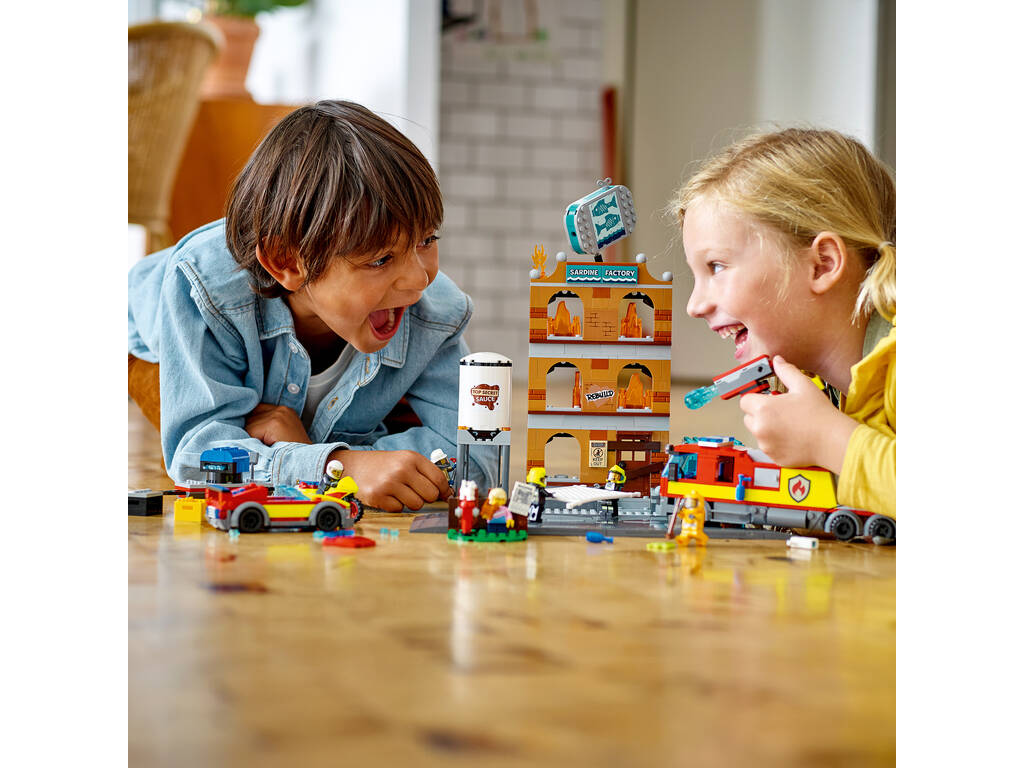 Lego City Corps de Pompiers 60321