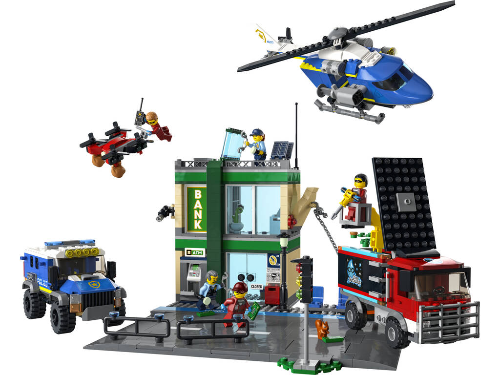 Lego City Police Poursuite dans la banque 60317