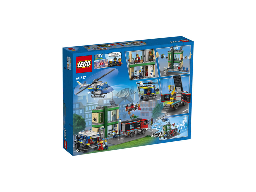 Lego City Police Poursuite dans la banque 60317