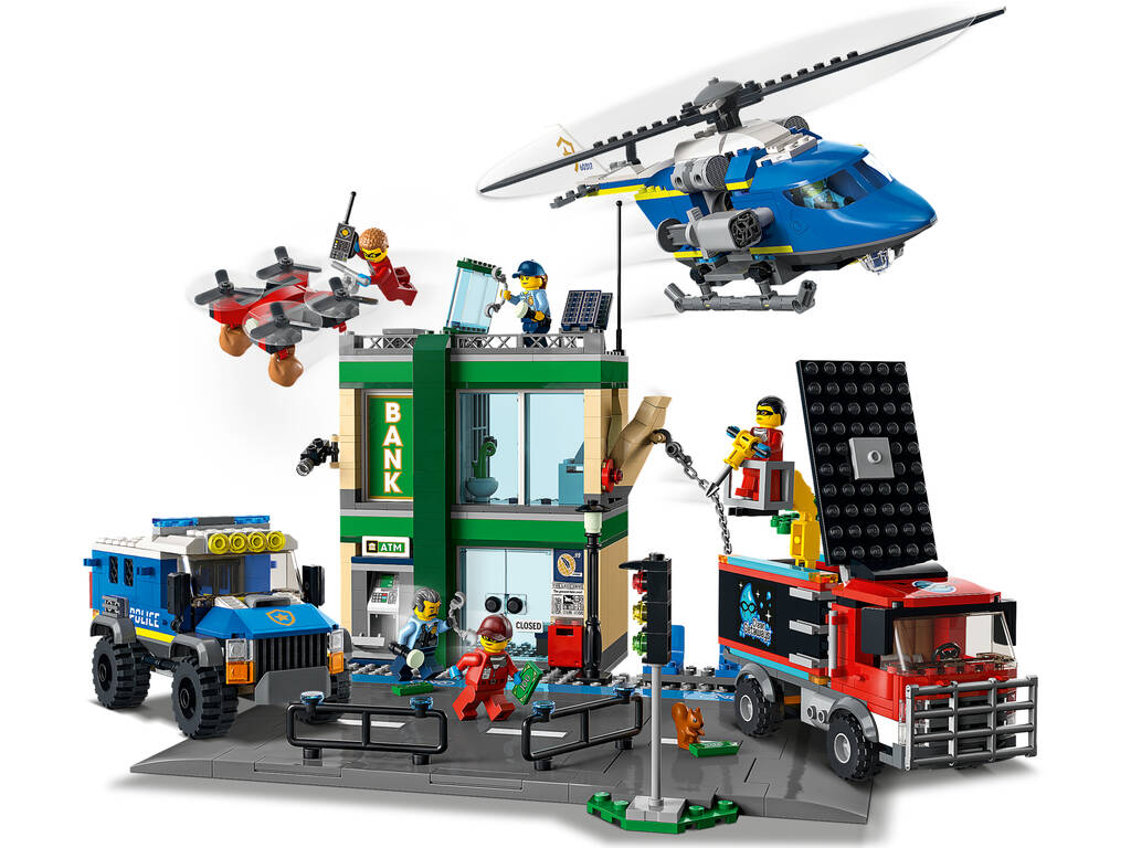 Lego City Police Poursuite dans la banque 60317