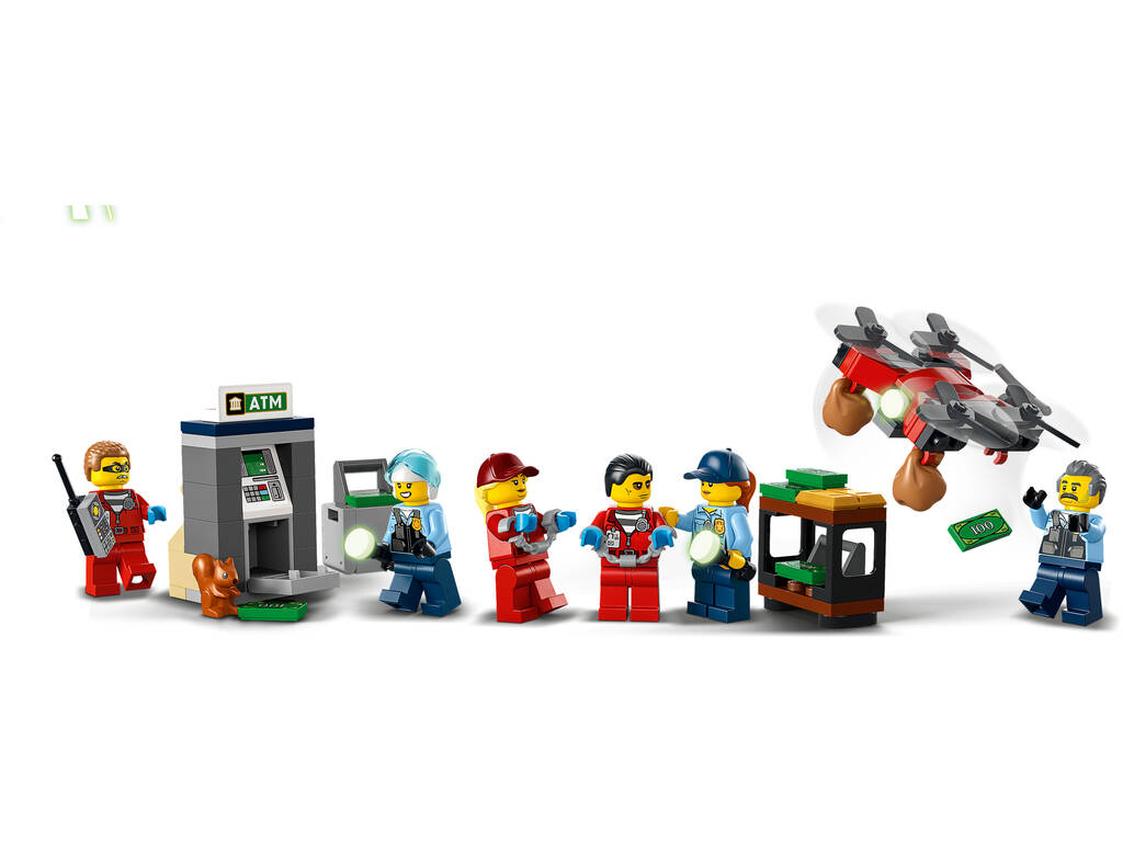 Lego City Police Poursuite dans la banque 60317