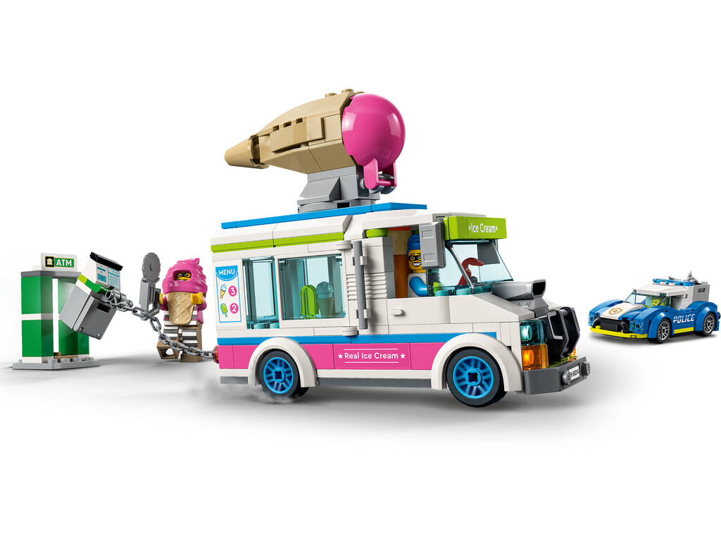 Lego City Inseguimento della polizia del camion dei gelati 60314