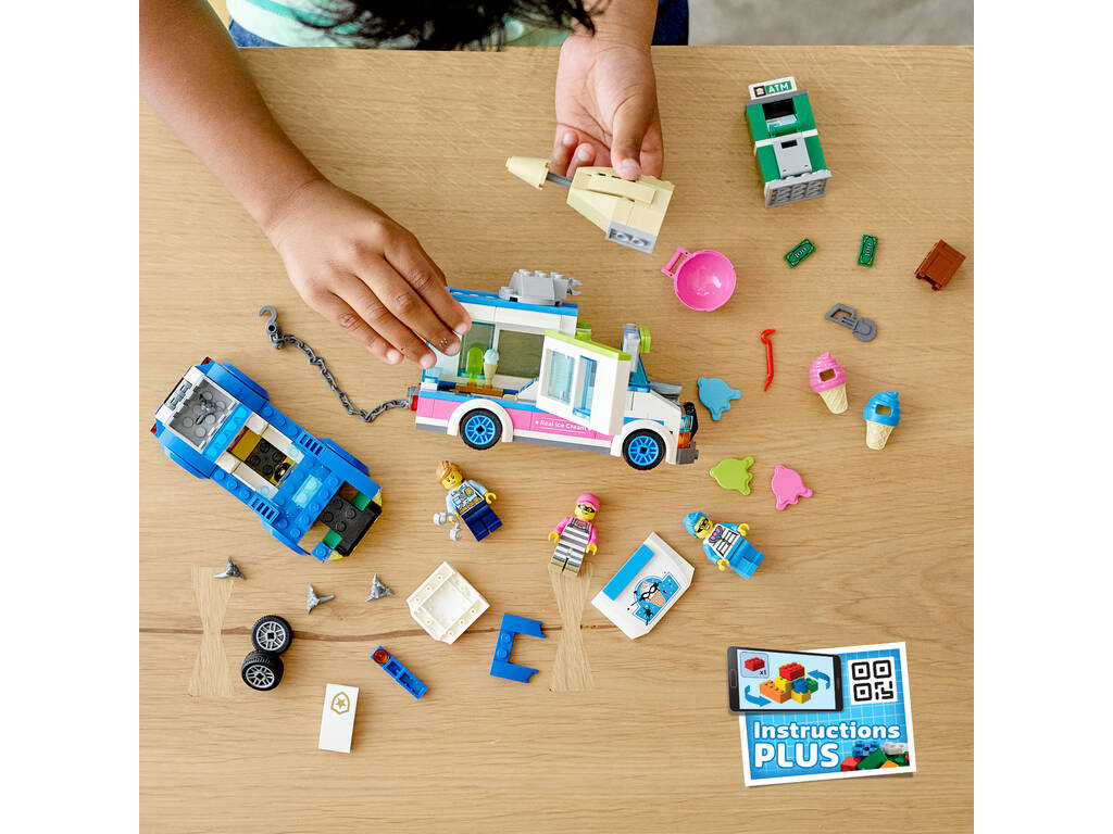 Lego City Inseguimento della polizia del camion dei gelati 60314