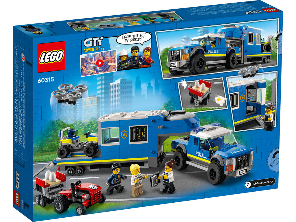 Lego City Police Mobile Headquarters 60315
