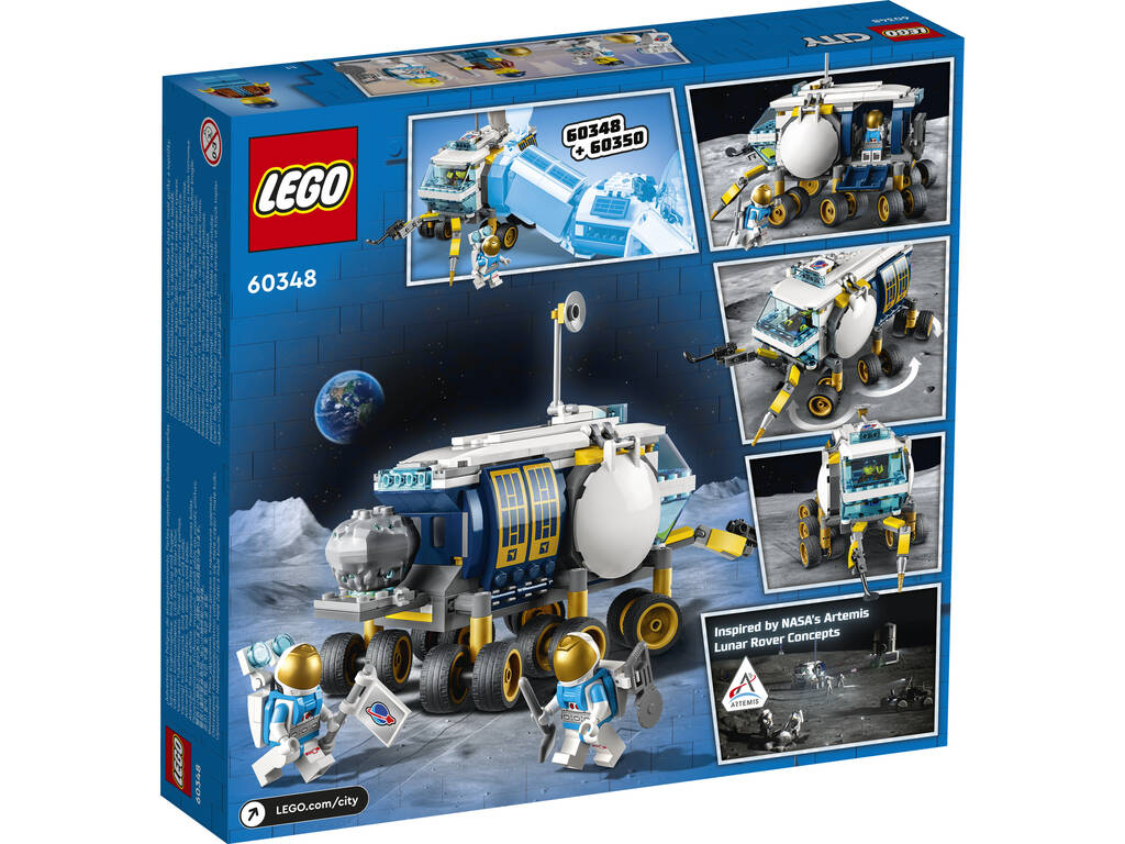 Lego City Space Vehículo de Exploración Lunar 60348