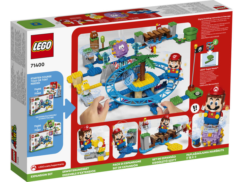 Lego Super Mario Set d'extension : Défi sur les Vagues Contre le Grand Erincho 71400